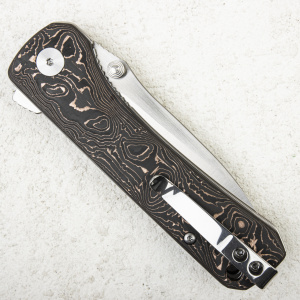 Нож QSP Hawk, CPM S35VN, Copper Foil Carbon Fiber - складной туристические ножи из стали Нож QSP Hawk, CPM S35VN, Copper Foil Carbon Fiber - складной туристические ножи из стали