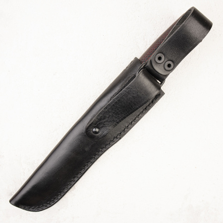 Нож Южный Крест Бер Эксперт, Elmax, Микарта красно-зелёная, насечка - купить в интернет-магазине Blademan