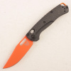 Нож Benchmade Mini Taggedout, MagnaCut, Black Carbon Fiber Handle, 15533OR-01