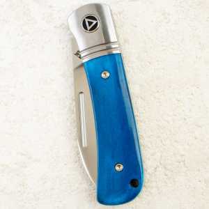 Нож QSP Hedgehog Spearpoint, Satin 14C28N, Bone Blue, QS142SP-D Нож QSP Hedgehog Spearpoint, Satin 14C28N, Bone Blue, QS142SP-D