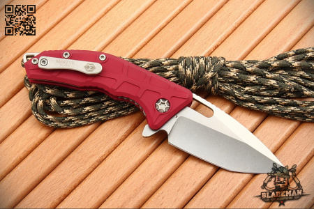 Нож Heretic Knives Martyr Red Stonewash Standard - купить в интернет-магазине Blademan