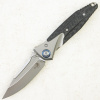 Нож Microtech Socom Bravo Mini, Bead Blasted, M390, Titanium/Carbon Black Handle, 260M-7 Нож Microtech Socom Bravo Mini, Bead Blasted, M390, Titanium/Carbon Black Handle, 260M-7