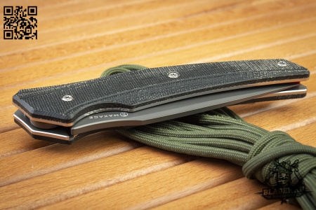 Нож Maxace Ranger, Assab XW42, Micarta Black Нож Maxace Ranger, Assab XW42, Micarta Black - купить в интернет-магазине Blademan