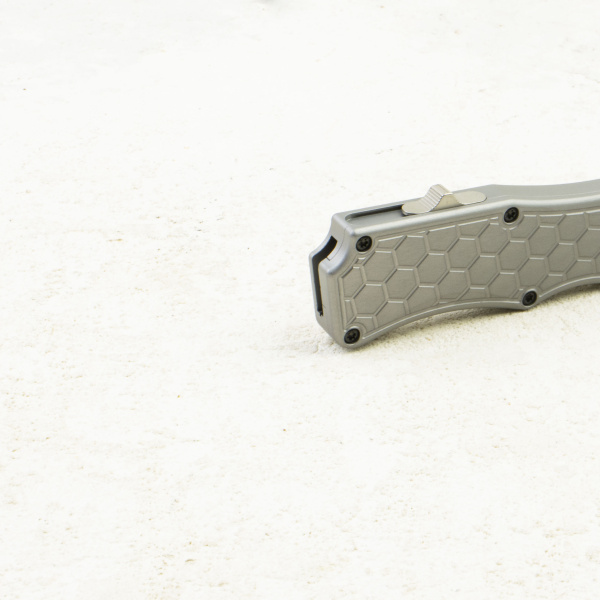 Нож Hogue Exploit Auto, CPM S30V, Aluminum Gray, 34052