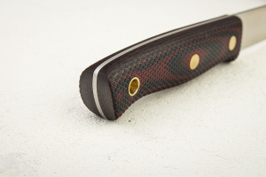 Нож Южный Крест Рыбацкий L, N690, Микарта красно-черная Нож Южный Крест Рыбацкий L, N690, Микарта красно-черная - купить в интернет-магазине Blademan