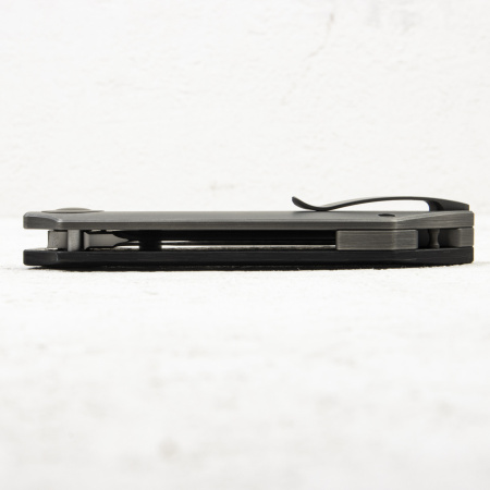 Нож WE Knife Thug XL, CPM 20CV, Titanium/Shredded Carbon Fiber - купить в интернет-магазине Blademan