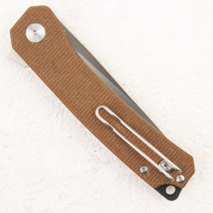 Нож QSP Osprey, 14C28N, Micarta Brown - складной туристические ножи из стали Нож QSP Osprey, 14C28N, Micarta Brown - складной туристические ножи из стали