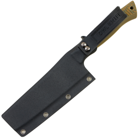 Нож OWL S120 F, N690 Cryo, G10 Sand/Olive Handle, Kydex