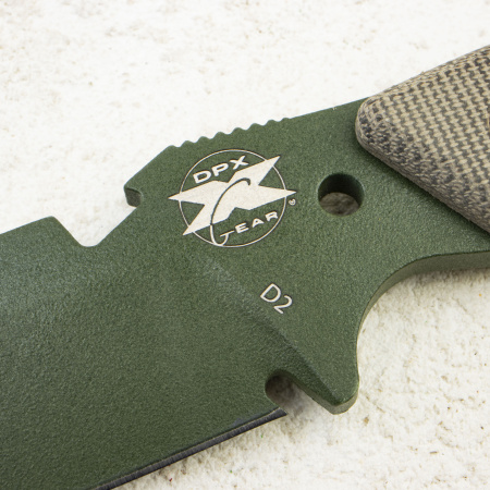 Нож DPX Gear HEST Original Fixed Blade, Green, D2, DPXHSX114