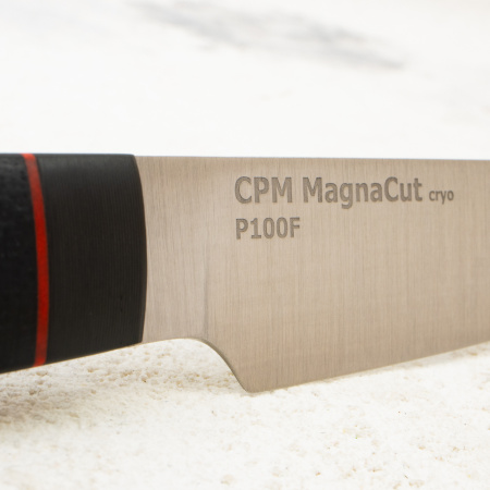 Нож овощной OWL P100 F, MagnaCut Cryo, G10 Black
