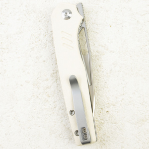 Нож CIVIVI Guile, Satin,14C28N, G10 Ivory Handle, C24062B-3