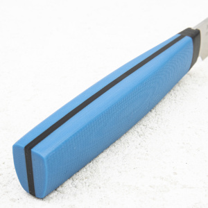 Нож овощной OWL Knife P100 F, N690 Cryo, G10 Blue