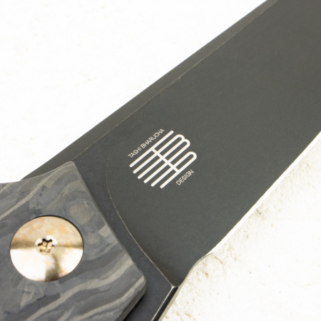 WE Knife Speedliner, CPM 20CV, Shredded Carbon Fiber / Titanium Handle