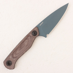 Нож Benchmade Dacian, MagnaCut, Brown Micarta Handle, Black Leather Sheath, 203BT-03