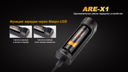 Зарядное устройство Fenix ARE-X1 SET Зарядное устройство Fenix ARE-X1 SET - купить в интернет-магазине Blademan