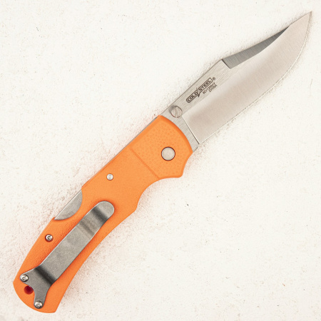 Нож Cold Steel Double Safe Hunter, 8Cr13MoV, GFN Orange, CS23JB
