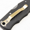 Нож Cold Steel Golden Eye Elite, S35VN, Carbon Fiber Black, CS62QCFS