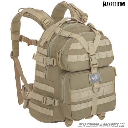 Тактический рюкзак MAXPEDITION Condor-II Hydration Backpack 23L, Khaki, 0512K