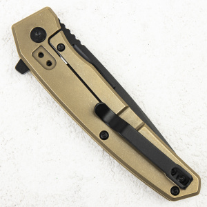 Нож Ontario Ti 22 Equinox, S35VN Tanto, Titanium Bronze, 09805 - складной туристические ножи из стали Нож Ontario Ti 22 Equinox, S35VN Tanto, Titanium Bronze, 09805 - складной туристические ножи из стали