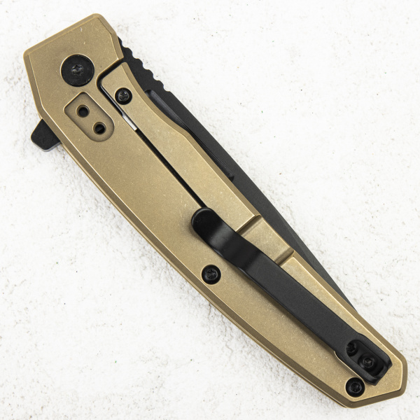 Нож Ontario Ti 22 Equinox, S35VN Tanto, Titanium Bronze, 09805