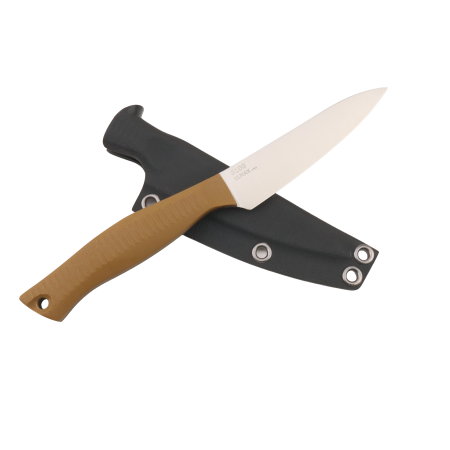 Нож овощной OWL S100 F, Elmax Cryo, G10 Sand, Kydex
