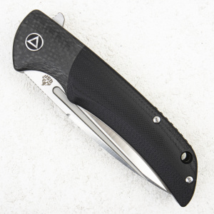 Нож QSP Harpyie, S35VN Satin, Carbon Fiber/G10 Black, QS129-B Нож QSP Harpyie, S35VN Satin, Carbon Fiber/G10 Black, QS129-B