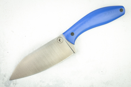 Нож Apus Knives Полевая кухня, N690, G10 Blue, Kydex Black - купить в интернет-магазине Blademan