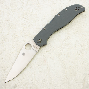 Нож Spyderco Stretch 2 XL, CPM-Cru-Wear, G10 Grey G10, C258GPGYCW Нож Spyderco Stretch 2 XL, CPM-Cru-Wear, G10 Grey G10, C258GPGYCW
