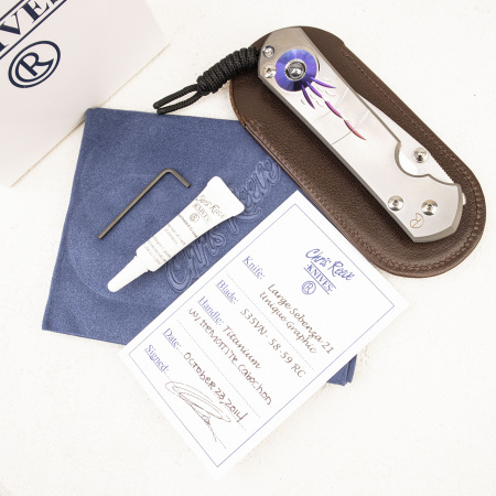 Нож Chris Reeve Large Sebenza 21 Unique Graphic Hematite Inlay 1857 Нож Chris Reeve Large Sebenza 21 Unique Graphic Hematite Inlay 1857 - купить в интернет-магазине Blademan