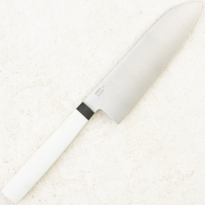 Нож Сантоку OWL SA160 F, N690 Cryo, G10 White