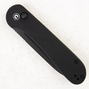 Нож CIVIVI Elementum Button Lock, 14C28N Black, G10 Black, C2103A - складной туристические ножи из стали Нож CIVIVI Elementum Button Lock, 14C28N Black, G10 Black, C2103A - складной туристические ножи из стали