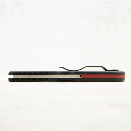 Нож Spyderco Endura 4 Thin Red Line, VG-10, FRN Black, C10FPSBKRD Нож Spyderco Endura 4 Thin Red Line, VG-10, FRN Black, C10FPSBKRD