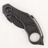 Нож Quartermaster Murtaugh Karambit, S35VN Black, Titanium Black