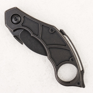 Нож Quartermaster Murtaugh Karambit, S35VN Black, Titanium Black Нож Quartermaster Murtaugh Karambit, S35VN Black, Titanium Black