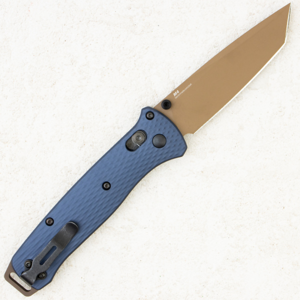 Нож Benchmade Bailout, M4, 6061-T6 Aluminum Blue, 537FE-02