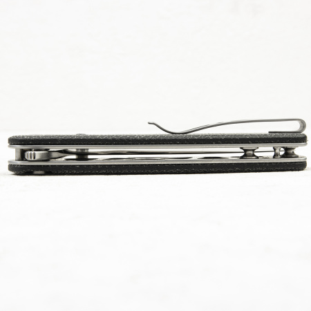 Нож Sencut Sachse Button Lock, 9Cr18MoV, Micarta Black Нож Sencut Sachse Button Lock, 9Cr18MoV, Micarta Black - купить в интернет-магазине Blademan