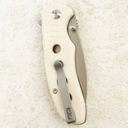 Нож CIVIVI Triptych, Satin, 14C28N, G10 Ivory Handle, C23085B-2 Нож CIVIVI Triptych, Satin, 14C28N, G10 Ivory Handle, C23085B-2