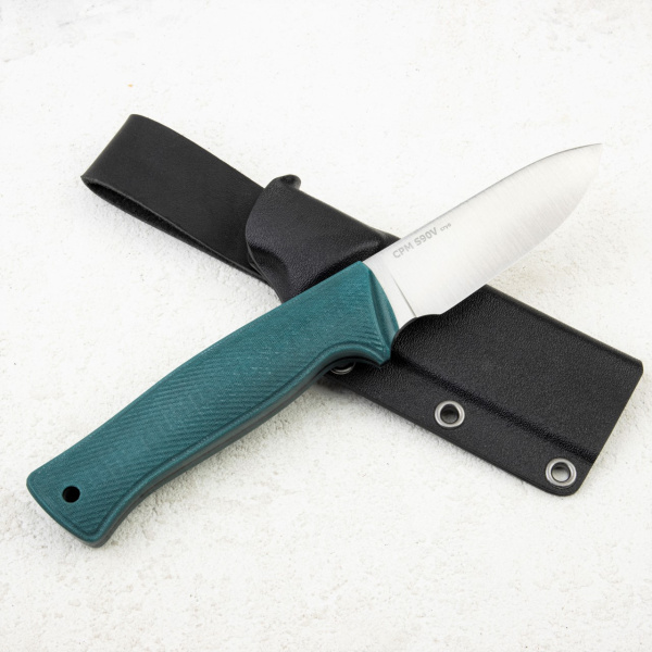 Нож OWL Ulula, CPM S90V Cryo, Micarta Green, Kydex - купить в интернет-магазине Blademan