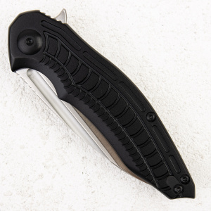 Нож Brous Blades Bionic Flipper, D2 Satin, Aluminium Black, BRB50 Нож Brous Blades Bionic Flipper, D2 Satin, Aluminium Black, BRB50