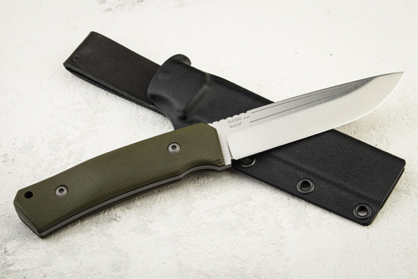 Нож OWL Barn F, N690 Cryo, G10 Olive, Kydex Classic - купить в интернет-магазине Blademan