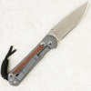 Нож Chris Reeve Small Sebenza 31 Inlay, Glass Blasted CPM MagnaCut, Titanium/Natural Canvas Micarta Handle, S31-1660 Нож Chris Reeve Small Sebenza 31 Inlay, Glass Blasted CPM MagnaCut, Titanium/Natural Canvas Micarta Handle, S31-1660