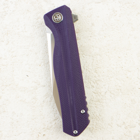 Нож Petrified Fish Forward, D2, Satin, G10 Purple Handle, PF818PS Нож Petrified Fish Forward, D2, Satin, G10 Purple Handle, PF818PS