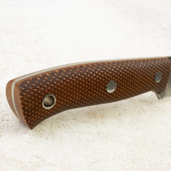 Нож Южный Крест Кайман, VG-10, Micarta Coyote, Насечка