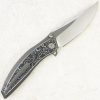 Нож WE Knife Quinseris, Satin M390, Titanium Gray with Aluminum Foil Carbon Inlay Handle, WE23093-3 Нож WE Knife Quinseris, Satin M390, Titanium Gray with Aluminum Foil Carbon Inlay Handle, WE23093-3