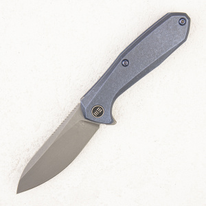 Нож WE Knife Mote, S35VN Gray, Titanium Blue - складной туристические ножи из стали Нож WE Knife Mote, S35VN Gray, Titanium Blue - складной туристические ножи из стали