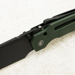 Нож CIVIVI Buster FG, Black Stonewashed, Nitro-V,Micarta Green Handle, C24052-3 Нож CIVIVI Buster FG, Black Stonewashed, Nitro-V,Micarta Green Handle, C24052-3