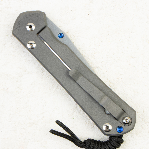 Нож Chris Reeve Large Sebenza 31 Plain, Polished CPM MagnaCut, Titanium Handle, L31-1014