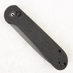 Нож CIVIVI Elementum Button Lock, 14C28N Gray, Micarta Dark Green - складной туристические ножи из стали Нож CIVIVI Elementum Button Lock, 14C28N Gray, Micarta Dark Green - складной туристические ножи из стали