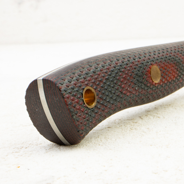 Нож Южный Крест ТКК (2,5), CPR, Микарта Красно-Черная, Насечка - купить в интернет-магазине Blademan