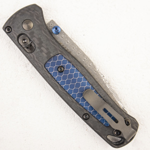 Нож Benchmade Bugout 535 Gold Class, Damascus, Carbon - складной туристические ножи из стали Нож Benchmade Bugout 535 Gold Class, Damascus, Carbon - складной туристические ножи из стали